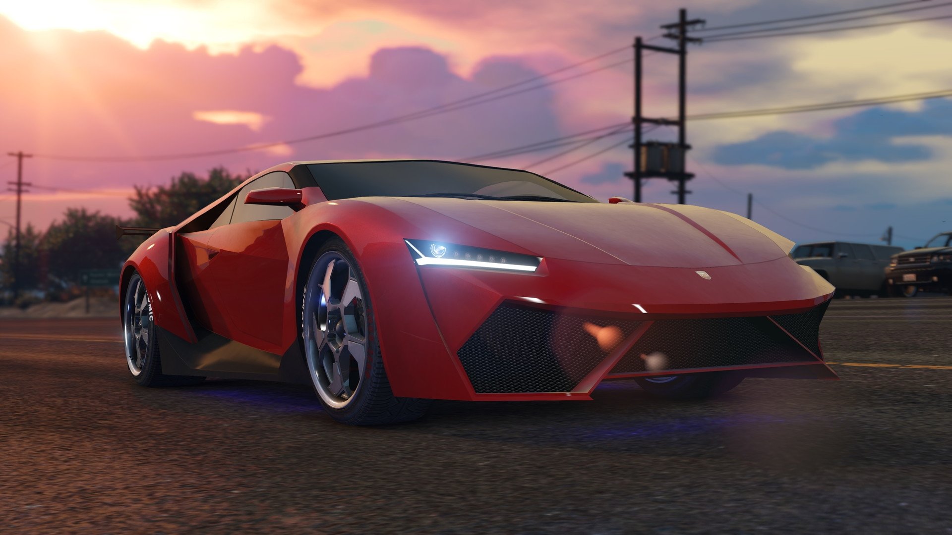 GTA 5 Mobile Background